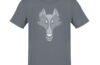MQ WOLF - Pure Organic Shirt Herren - grau